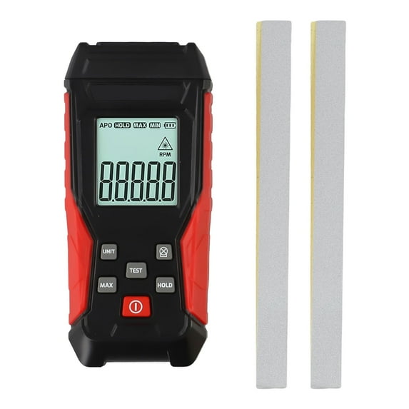 Yannee TA500A Digital Tachometer Non-Contact RPM Tach Photo Sensor 3~100000 RPM Gauge