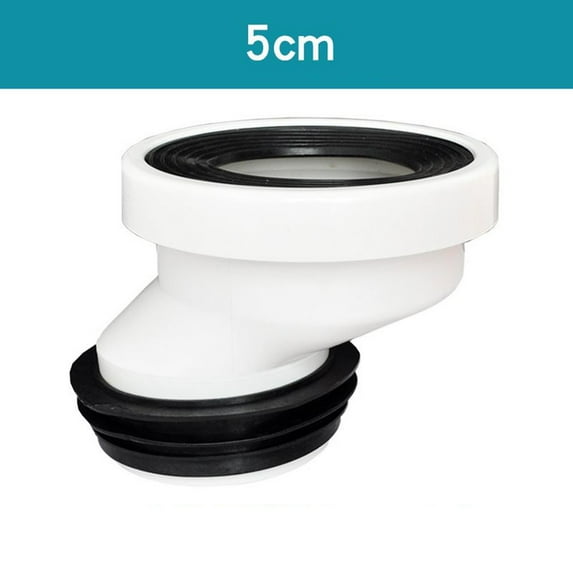 Yannee WC Connection Nozzle Connection Toilet Pipe Nozzle Drain Straight Eccentric