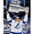 thumbnail image 1 of Yanni Gourde Tampa Bay Lightning Unsigned 2020 Stanley Cup Champions Raising Cup Photograph, 1 of 1