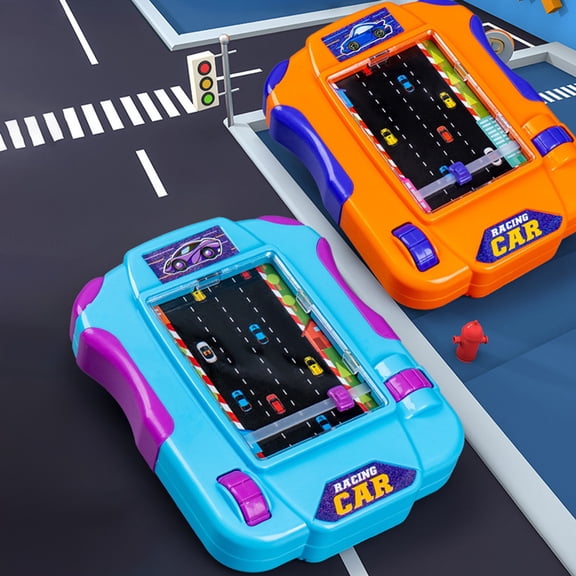 Yannianjz 2Pcs Racing GameToy, Simulation Racing Challenge, Interactive Car Race Puzzle Board Game forKids,BoysGifts,ChildrenParty Favor