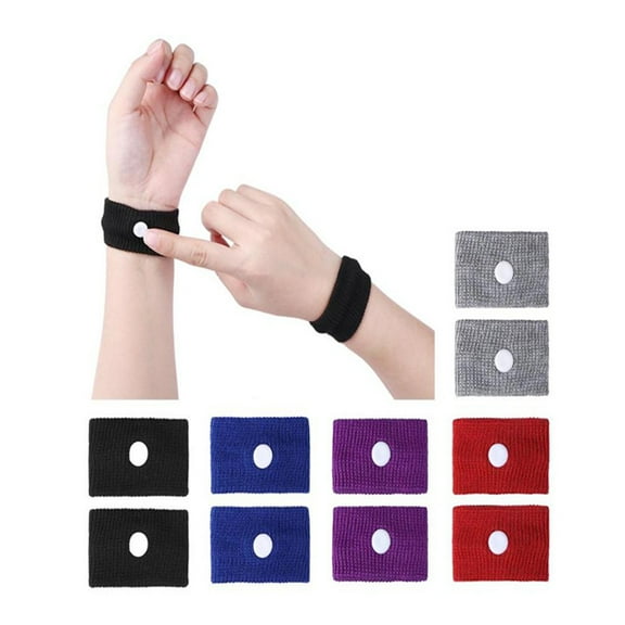 Yannianjz under $5 1Pcs Motion Sickness Wristband, Motion Sickness Relief Wristband, Acupressure Nausea Relief Bands, Travel Car Sea Air Sickness Prevention, Morning Sickness Pregnancy Nausea Bands