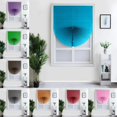 thumbnail image 1 of Yannianjz under $5 1Pcs Self-Adhesive Shower Curtain, Self Adhesive Bathroom Curtain, Waterproof Window Shower Curtain, No Drill Pleated Curtain for Balcony, Privacy Window Film for Bathroom, 1 of 9