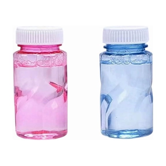 Yannianjz under $5 2Pcs Bubble Solution, Concentrated Bubble Solution Liquid, High Density Bubble Blowing Fluid,KidsParty Outdoor Activity, Large Refill Bottle, Birthday Celebration Bubble Mix