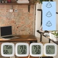 thumbnail image 1 of Yannianjz under $5 4Pcs Mini Hygrometer, Mini Digital Temperature Humidity Monitor, Magnetic Hygrometer for Home and Office, Compact Room Thermometer forBabyRoom, Accurate Indoor Climate Meter, 1 of 9