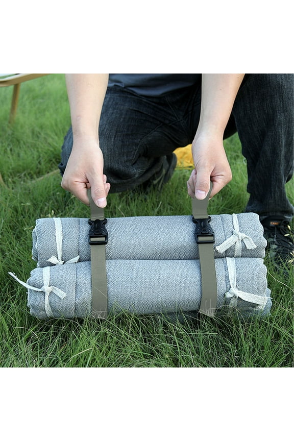 under $5 Adjustable Nylon Strap, Adjustable Nylon Webbing Strap, Multi Purpose Camping Tie Down, Buckle Binding Gear Strap, Travel Luggage Securing Belt, Outdoor Equipment Lashing