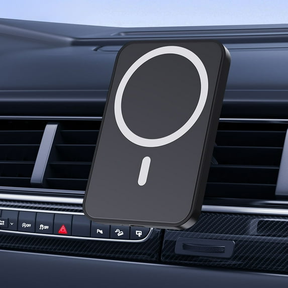 Yannianjz under $5 Car Phone Holder, Magnetic Wireless Car Phone Charger, 15W Fast Charging Phone Holder, Car Mount Wireless Charger Stand, Hands Free Phone Charger for Car