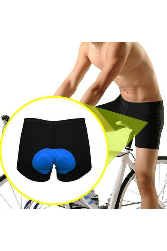 under $5 Cycling Padded Shorts, Cycling Padded Bike Shorts, 3D Gel Cushion Bicycle Underwear, Moisture Wicking Unisex Bike Liner, Comfortable Cycling Base Layer
