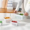 thumbnail image 1 of Yannianjz under $5 Fruit Storage Containers for Fridge with Colanders Dishwasher Safe, Leakproof Fruit and Vegetable Storage, Plastic Storage Keep Berry Fruit Veggie Fresh, 1 of 9