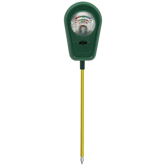 Yannianjz under $5 Soil Tester, 3-in-1 Soil Tester Meter, Plant Soil Fertility pH Moisture Detector, Garden Land Testing Instrument, Accurate Soil Analysis Tool, Gardening Plant Care Device