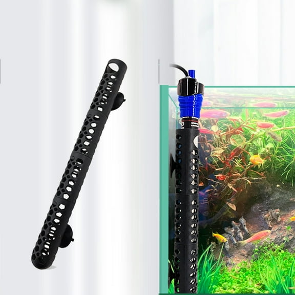 Yannianjz under $5 Stainless Steel Heater, Fish Tank Heater,Aquarium Heater,Submersible Water Heater,Adjustable Aquarium Heater,Thermostat Fish Heater,Tropical Fish Heater