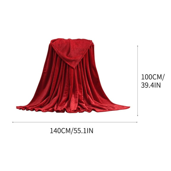 Yannianjz under $5 Super Soft Fleece Blanket, Super Soft Warm Fleece Blanket, Plush Bed Throw Rug, Cozy Sofa Couch Cover, Fluffy Afghan Blanket, Large Comfortable Decorative Blanket