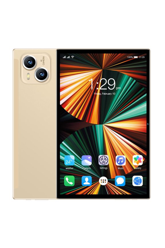 under $5 Tablet Computer, 10.1 Inch Android Tablet, Dual SIM 4G Calling Tablet with Bluetooth, Quad Core Tablet for Gaming Learning, HD Tablet with WiFi GPS