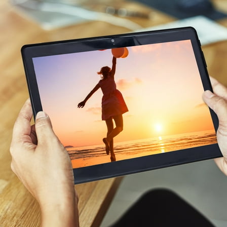 Yannianjz under $5 Tablet Computer, Upgraded 10.1-inch Tablet Computer, 2+16G 10 Core Processor, High-definition Screen Tablet, SIM Card Voice Call Support, Learning Game Video Office Tablet