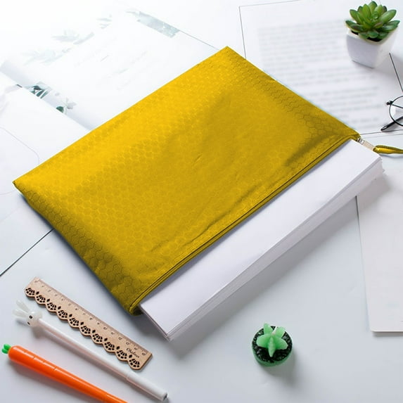 Yannianjz Back To Study Supplies, Thickened Oxford Cloth Folder Board, Teen Writing Pad Holder, Office Organizer for Home Study College Binder Clip Storage