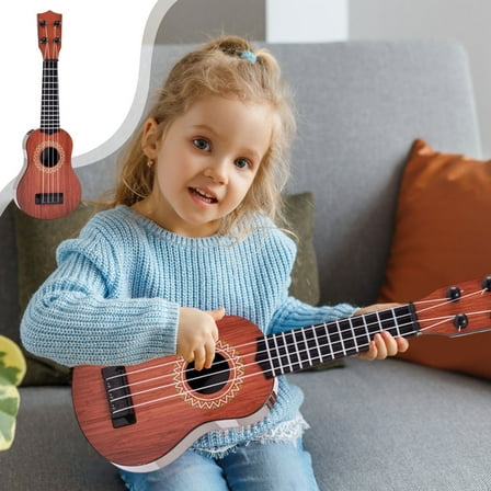 Yannianjz Kids Toys Under $5 Kids Guitar Musical Toy Ukulele Classical Instrument Musical Educational Toy, Play Guitar for Kids Aged 3 4 5 6 7 8 Year Old