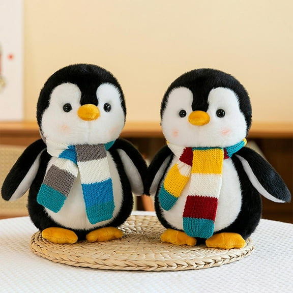 Yannianjz Kids Toys under $5 Penguin Stuffed Animal Cute Penguin Plush Doll Toy for Girls Boys Christmas Gifts
