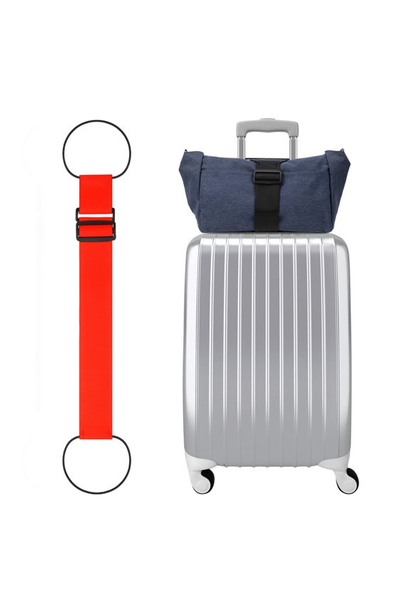 Luggage Packing Strap, Elastic Adjustable Durable Heavy Duty, Travel Bag Fixing Strap Binding Rope for Suitcase Backpack Duffel Bag