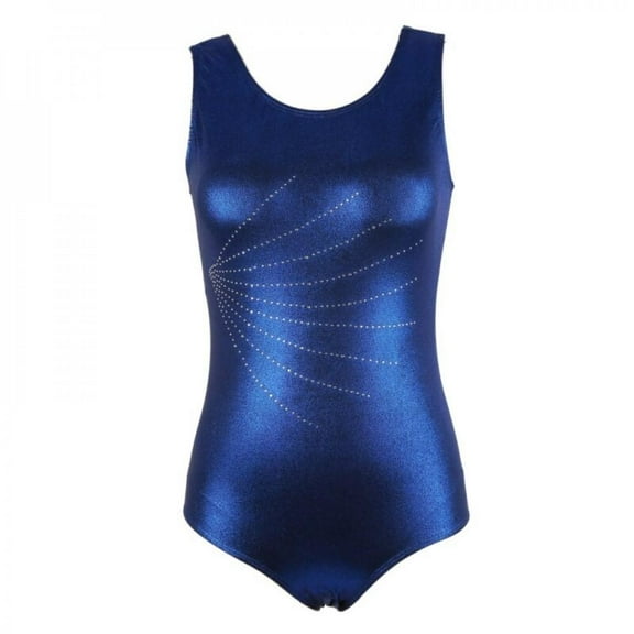 Spdoo Sleeveless Laser Diamond Tight-fitting Ballet Dance Fitness Suit Women