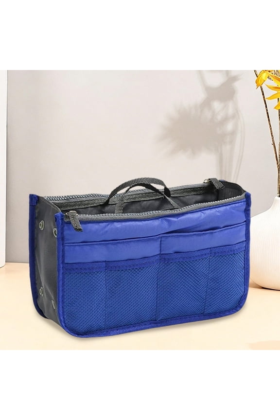 Multifunctional Liner Bag For Travel, Double Zip Large Capacity Organizer, Polyester Packing Cube, Luggage Organizer Insert, Use for Suitcase Backpack Handbag