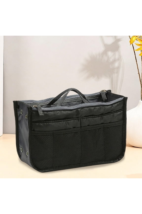 Multifunctional Liner Bag For Travel, Double Zip Large Capacity Organizer, Polyester Packing Cube, Luggage Organizer Insert, Use for Suitcase Backpack Handbag