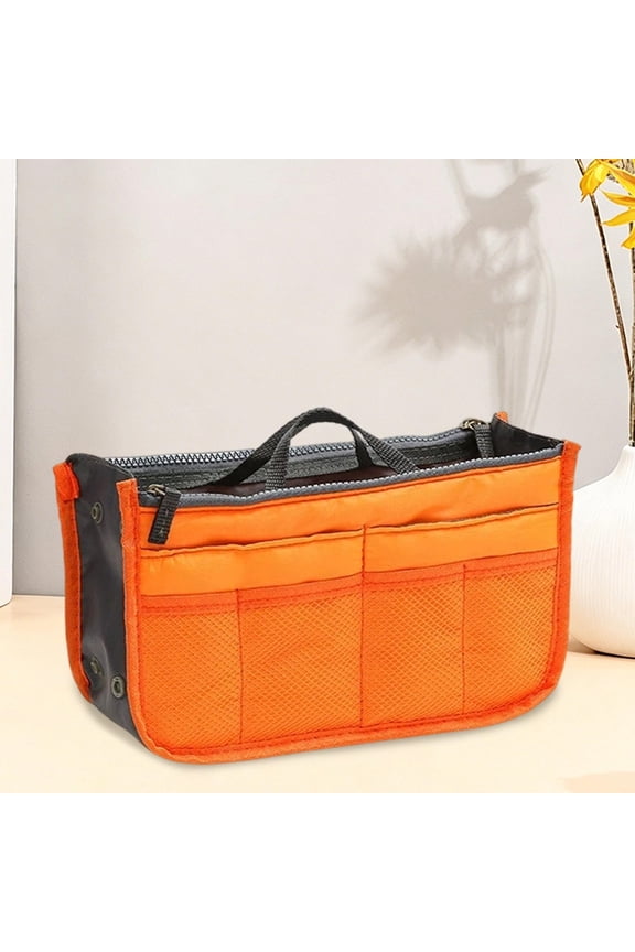 Multifunctional Liner Bag For Travel, Double Zip Large Capacity Organizer, Polyester Packing Cube, Luggage Organizer Insert, Use for Suitcase Backpack Handbag