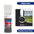 thumbnail image 1 of Yannianjz Rust-Proof Metal Paint, Water-Based Metal Primer And Protective Coating With Built-In Brush For Easy Application, Corrosion Resistant Paint For Indoor Outdoor Furniture Gates Fences, 1 of 5