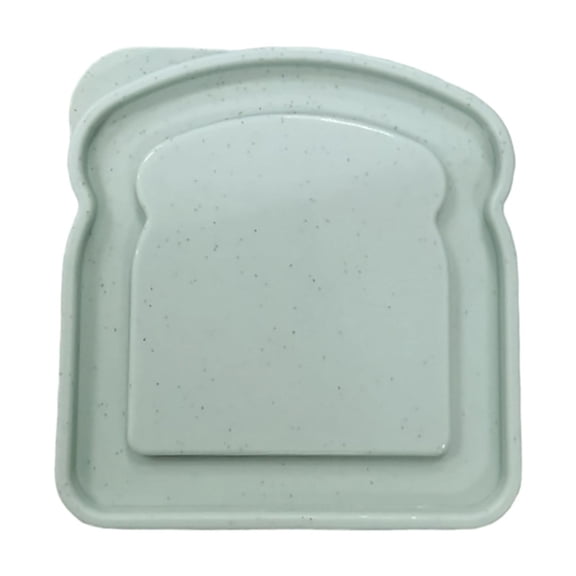 Yannianjz Sandwich Storage Container, Portable Lunch Box for Bread Toast, Bento Box for Go Meal Hot Rice,Adult Lunch Container for Office Picnic Travel