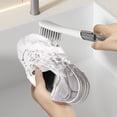 thumbnail image 1 of Yannianjz Shoe Brush for Home, Laundry Clothes Brush with Soft Bristles, Long Handle Multifunctional Cleaning Tool for Shoes, Boots, Sinks, Tiles, 1 of 6