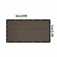 thumbnail image 1 of Yannianjz Sun Shade Fabric, Patio Pergola Shade Cloth, Garden Sunshade Cover, Durable PVC Mesh Tarp for Outdoor Carport Backyard Playground Deck Balcony, 1 of 3