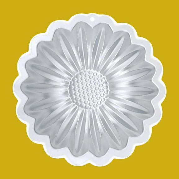 Yannianjz Sunflower Cake Pan, Floral Baking for DIY Cake Decorating, Metal Cake Pan for Shaped Cakes, Home Baking Supplies for Birthday Party Wedding Celebration