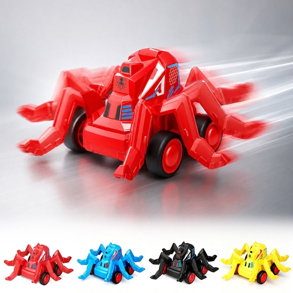 Yannianjz Toys Under $5, Stunt CarToysforBoys, Push Inertia Friction Powered Sliding Car, 3D Cool Appearance Plastic VehicleToyforKidsToddler Entertainment Interactive Play
