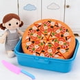 thumbnail image 1 of Yannianjz Toys Under $5, Pizza CuttingToy, Simulation Pizza Bread Play Food Kitchen CookingToy,ChildrenPuzzle House Gift forKidsToddlers, 1 of 6