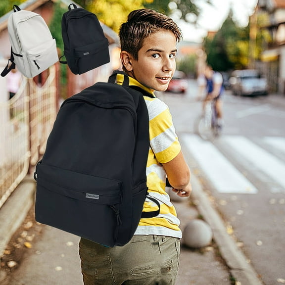 Yannianjz under $5 Casual Backpack for Men and Women, Lightweight Backpack, College Bookbag, Casual Basic Simple Daypack Back Pack