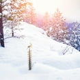 thumbnail image 1 of Yannianjz under $5 Snow Gauge, Snow Measuring Gauge,Metal Snow Meter,Outdoor Garden Snow Gauge,Christmas Yard Decoration,Winter Snow Depth Measurer, 1 of 4