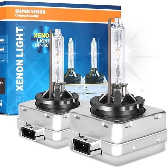 Yanonmyfd D1S 35W 6000K Color White HID Xenon Replacement Headlight Bulbs New, Set of 2