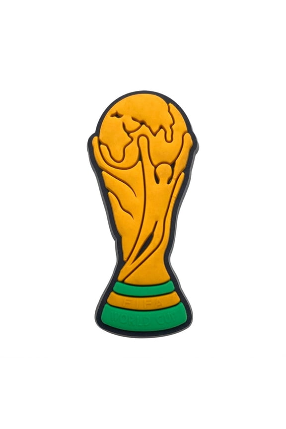 2026 World Cup Soccer Croc Charms, 1PCS 1.2 Inch Detachable Shoe Charms, Football Sports Shoe Decoration Accessories for Clog Sandals Bracelet World Cup Party Favors Fan Gift