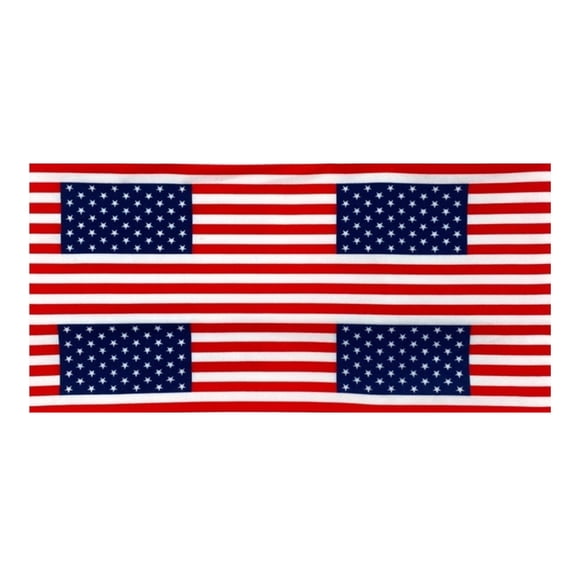 Yanxiao 2026 World Cup USA National Flag Yoga Headband, Soccer Fan Cheering Sports Headband, Elastic Non-Slip Sweatband for Men Women Match Yoga Running