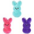 thumbnail image 1 of Yanxiao 3PCS Easter Stuffed Bunny Plush Toys, 6" Easter Bunny Stuffed Animals Bulk Plushie, Easter Basket Stuffers Egg Fillers Party Supplies Gift for Kids, 1 of 9
