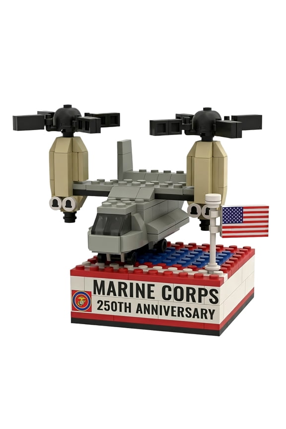 4th of July Military Building Block Set, 250th Anniversary Patriotic Army Navy STEM Building Toys, Independence Day Educational Gift & Collectible Decor for Kids Ages 6+ (258PCS)