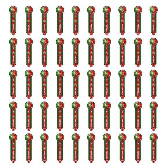 QLUEWX 50PCS Soccer Cheer Stick Balloons, 24.4" Inflatable Hand Held Soccer Balloon Sticks for Game Day Viewing, Fan Gatherings, Sports Bar Party Decor & Soccer Party Favors