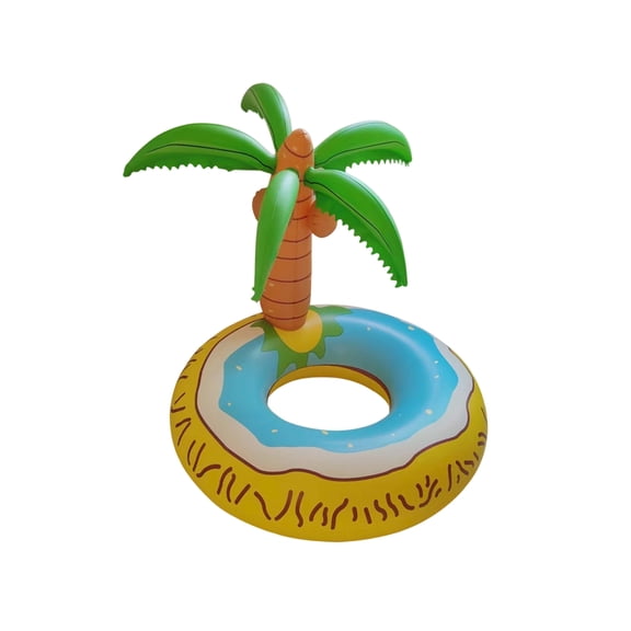 Deepigc Adult Inflatable Pool Floats, Inflatable Coconut Tree-Shaped Floating Toysd, Ideal for Summer Pool Parties, Beach & Lake Relaxation