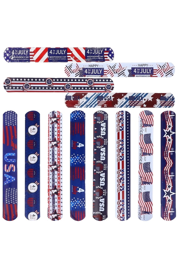 American Flag Sunglasses, 4th of July Patriotic Sunglasses, Retro Square Fashion Sunglasses for Independence Day Party Decorations, Photo Booth Props, Red White Blue