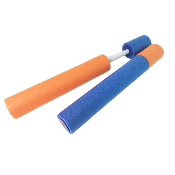 Yanxiao Blue Water Blaster Pool Toys, 13" Summer Water Play Pull-Out Ring-Pull Water Gun, Safe & Reliable Squirt Gun Beach Toys, Water Guns for Adults & Kids, Age 3+ (Random Color - 1PCS)