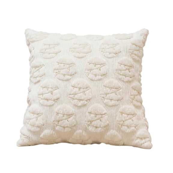 Yanxiao Vintage Easter Pillow Covers 16x16", Soft Easter Egg Embroidered Decorative Throw Pillow Covers, Spring Easter Home Decorations, Easter Day Pillowcase for Sofa, Bed Headrest and Throw Pillow