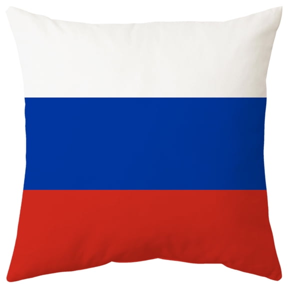 Yanxiao Sports Fans Decor Pillow Covers, 18x18" World Cup 2026 Flag Theme Square Vintage Pillow Covers, Flag Pillow Cases Decorative, Pillow Cases for Sofa Couch Cushion Bedroom Outdoor (Russia)