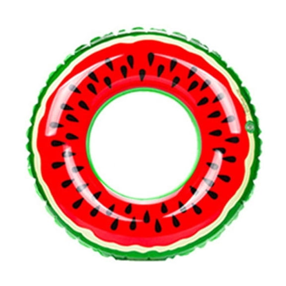 Yanxiao Watermelon Inflatable Pool Floats, 19.7" Large Watermelon Shaped Float Rings Pool Toys, Pool Party Inflatable Pool Float Beach Toys for Swim Training, Party Favors Water Play for Kids 8+