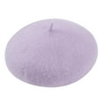 thumbnail image 1 of Yanyanz Berets Hat for Women, Women New Solid Color Adjustable Wool Beret Wool Warm Hat In Autumn And Winter, Fshion Berets K One Size, 1 of 3