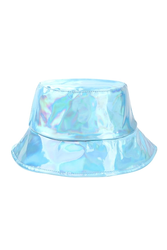 Bucket Hats for Women, Unisex Fashion Gradient Climbing Bucket Hat Fisherman Cap Travel Sunhat Fisherman Cap Packable Outdoor Sun Hats, Hat Light Blue One Size