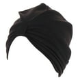 thumbnail image 1 of Yanyanz Handkerchiefs for Men, Cancer Head Hat Cap Ethnic Floral Hair Cover Wrap Turban Headwear Turban Cap for Women, Women's Handkerchiefs Black One Size, 1 of 4