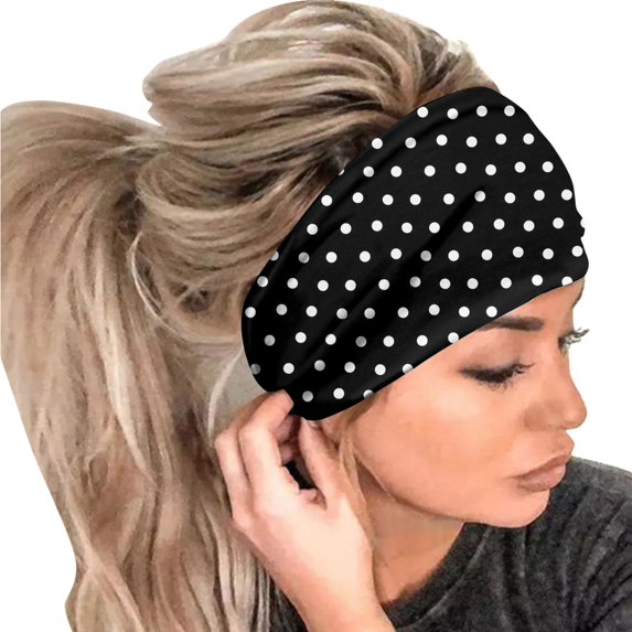Yanyanz Handkerchiefs for Men, Men Women Casual Workout Sports Headband Running Yoga Elastic Hair Accessories Headband, Women's Handkerchiefs F One Size
